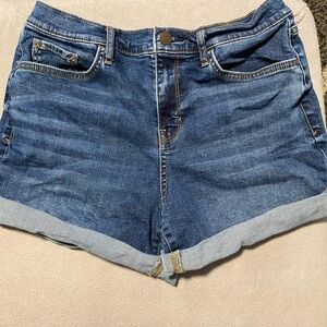 a.n.a Blue Jean Shorts